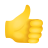 icons8 thumbs up 48