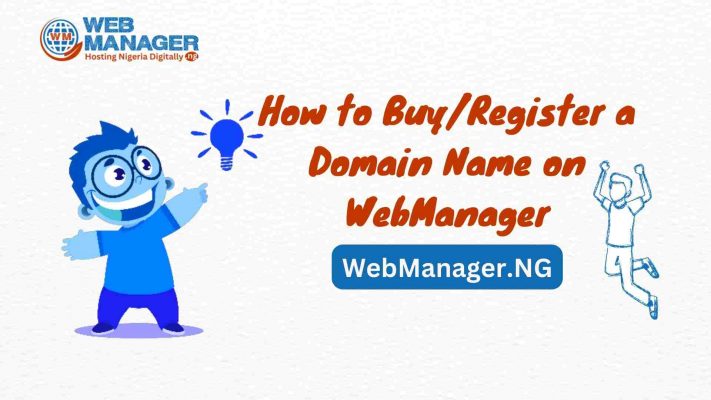 How to Buy/Register a Domain Name on WebManager