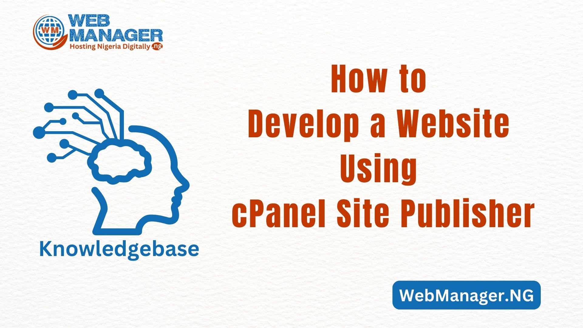 How to Develop a Website Using cPanel Site Publisher